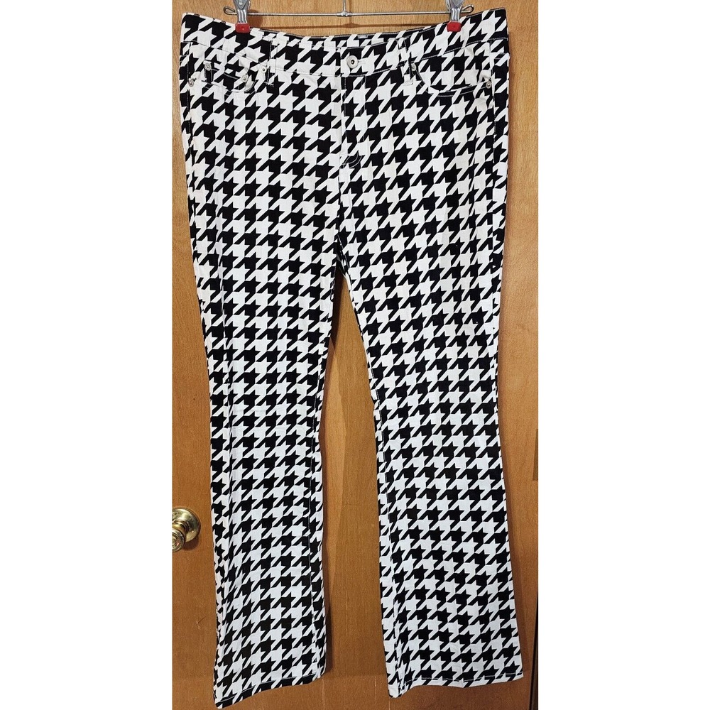 RARE in WOMEN'S SIZE Loudmouth Ladies Houndstooth Stretchtech Pants, Size 12